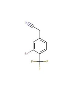 Astatech 2-(3-BROMO-4-(TRIFLUOROMETHYL)PHENYL)ACETONITRILE; 10G; Purity 95%; MDL-MFCD13185429